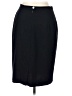 Max Mara Solid Black Wool Skirt Size 12 - photo 2
