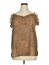Oddi 100% Polyester Brown Sleeveless Blouse Size 1X - photo 1