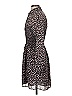 MICHAEL Michael Kors 100% Polyester Animal Print Black Cocktail Dress Size XS - photo 5
