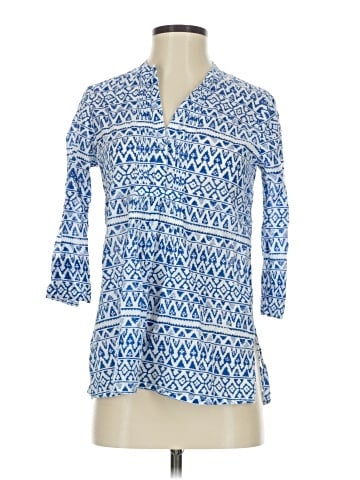 Roberta Roller Rabbit 3/4 Sleeve Blouse (view 1)
