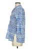 Roberta Roller Rabbit 100% Cotton Blue 3/4 Sleeve Blouse Size XS - photo 5