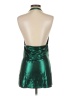 Unbranded Metallic Green Cocktail Dress Size S - photo 2