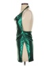 Unbranded Metallic Green Cocktail Dress Size S - photo 5
