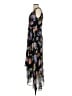 Calvin Klein 100% Polyester Paisley Black Cocktail Dress Size 2 - photo 5