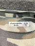 Abercrombie Camo Gray Long Sleeve Top Size 15 - 16 - photo 7