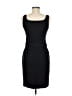 Tahari Solid Black Cocktail Dress Size 6 - photo 2