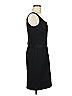 Tahari Solid Black Cocktail Dress Size 6 - photo 4