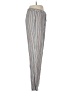 BCBGeneration 100% Rayon Stripes Silver Casual Pants Size M - photo 4