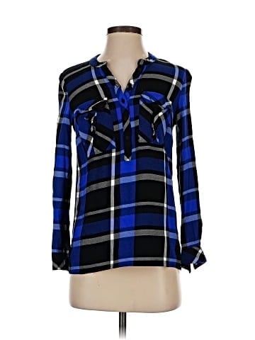 Kensie Long Sleeve Blouse (view 1)