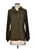 CAbi 100% Polyester Green Long Sleeve Blouse Size XS - photo 1