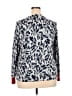 Daniel Rainn Blue Long Sleeve Blouse Size 3X - photo 2