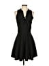 Esley 100% Polyester Solid Black Cocktail Dress Size S - photo 1