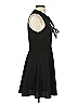 Esley 100% Polyester Solid Black Cocktail Dress Size S - photo 4