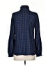 CAbi 100% Rayon Checkered-gingham Blue Long Sleeve Blouse Size XS - photo 1