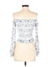 Intermix 100% Rayon Blue Long Sleeve Blouse Size P (petite) - photo 2