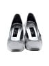 Stuart Weitzman Gray Silver Heels Size 7 - photo 2