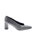 Stuart Weitzman Gray Silver Heels Size 7 - photo 1
