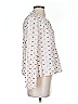 Point Sur Ivory Long Sleeve Blouse Size S - photo 4