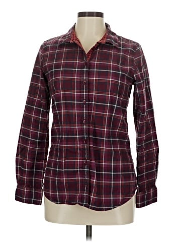 Garnet Hill Long Sleeve Button-Down Shirt (view 1)