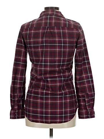 Garnet Hill Long Sleeve Button-Down Shirt (view 2)