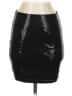 Garage 100% Polyester Metallic Black Casual Skirt Size S - photo 1