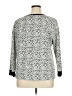 Apt. 9 Animal Print White Pullover Sweater Size XL - photo 2