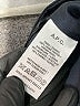 A.P.C. Solid Black Blue Casual Skirt Size EU (FR) 34 / US 2 - photo 4