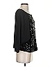 Assorted Brands 100% Polyester Black 3/4 Sleeve Blouse Size S - photo 4
