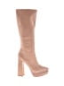 Schutz Ivory Tan Boots Size 10 - photo 1