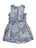 Aqua Paisley Blue Dress Size 5 - photo 2