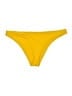 Mara Hoffman Solid Yellow Swimsuit Bottoms Size L (estimated) - photo 1