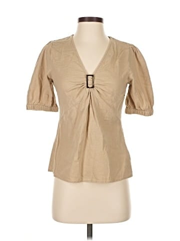 MICHAEL Michael Kors Short Sleeve Blouse (view 1)