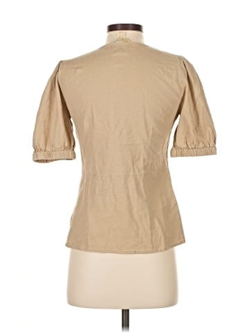 MICHAEL Michael Kors Short Sleeve Blouse (view 2)
