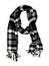 Unbranded Plaid Black Scarf One size - photo 1