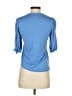 Democracy Blue 3/4 Sleeve Button-Down Shirt Size XS - photo 2