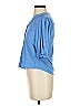 Democracy Blue 3/4 Sleeve Button-Down Shirt Size XS - photo 5