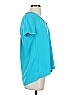 Trina Turk 100% Polyester Teal Short Sleeve Top Size XS - photo 4