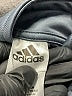 Adidas 100% Polyester Gray Zip Up Hoodie Size 6 - photo 3