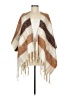 Collection XIIX 100% Polyester Brown Poncho One size - photo 1