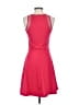 H&M Solid Red Cocktail Dress Size S - photo 2