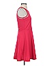 H&M Solid Red Cocktail Dress Size S - photo 4