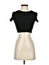 Zara Black Short Sleeve Turtleneck Size S - photo 1