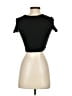 Zara Black Short Sleeve Turtleneck Size S - photo 2