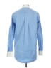 Theory 100% Cotton Blue Long Sleeve Button-Down Shirt Size P (petite) - photo 2
