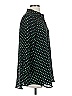 CAbi 100% Polyester Polka Dots Green 3/4 Sleeve Blouse Size S - photo 4