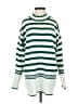 Ann Taylor Stripes Green Pullover Sweater Size S - photo 1
