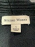 Studio Works Black Cardigan Size S - photo 7