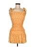 Unbranded 100% Polyester Yellow Cocktail Dress Size M (estimated) - photo 1