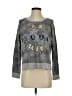 SoulCycle Print Gray Pullover Sweater Size S - photo 1