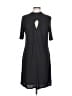 Nicole Miller Solid Black Cocktail Dress Size 12 - photo 1